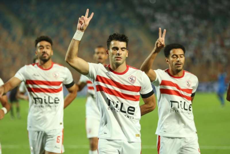 الزمالك يتقدم بثلاثية نظيفة أمام سموحة بالشوط الأول