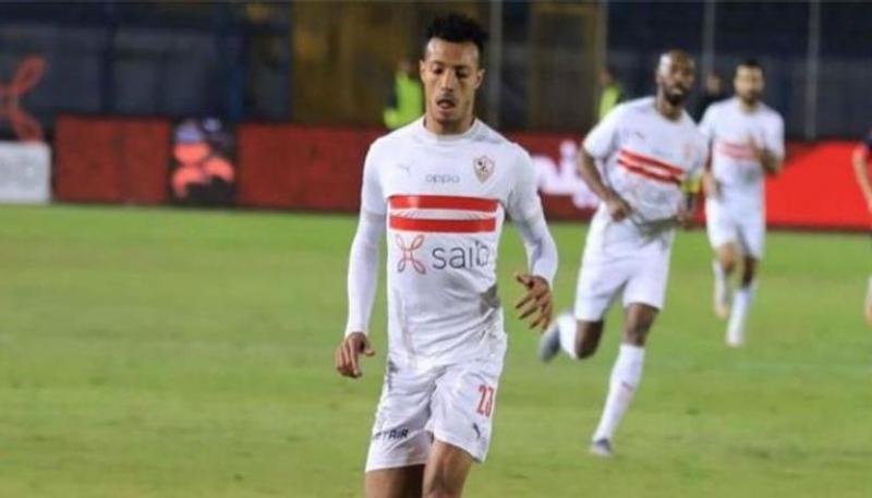 إسلام جابر لاعب الزمالك السابق