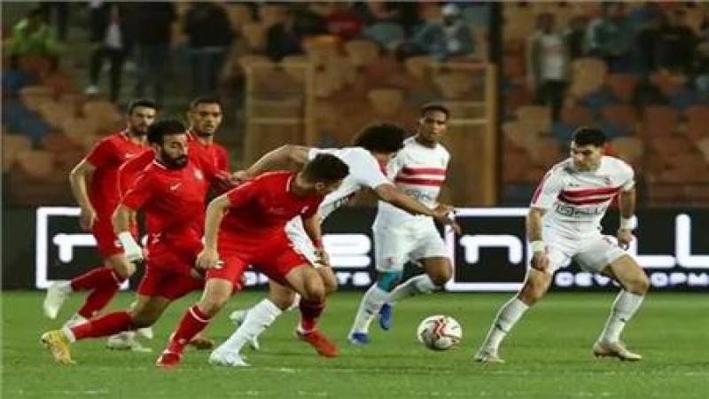 مودرن فيوتشر يتقدم على الزمالك في الشوط الأول بالكونفدرالية