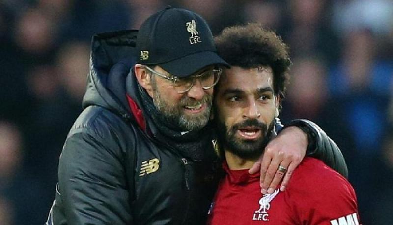 محمد صلاح ويورجن كلوب