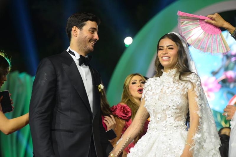 20 صورة من حفل زفاف ابنة محمد السعدى الأسطورى بحضور النجوم والمشاهير