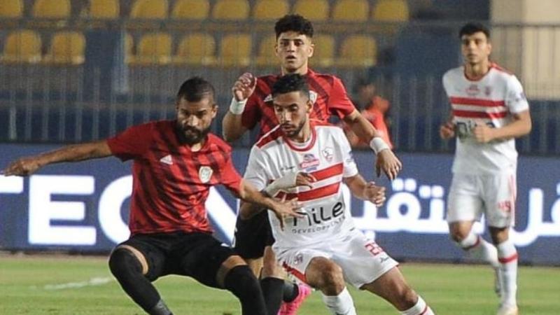 الزمالك يتقدم على طلائع الجيش 0/1 في الشوط الأول بالدوري الممتاز