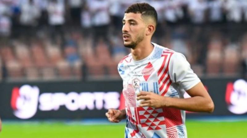 لاعب الزمالك أحمد فتوح